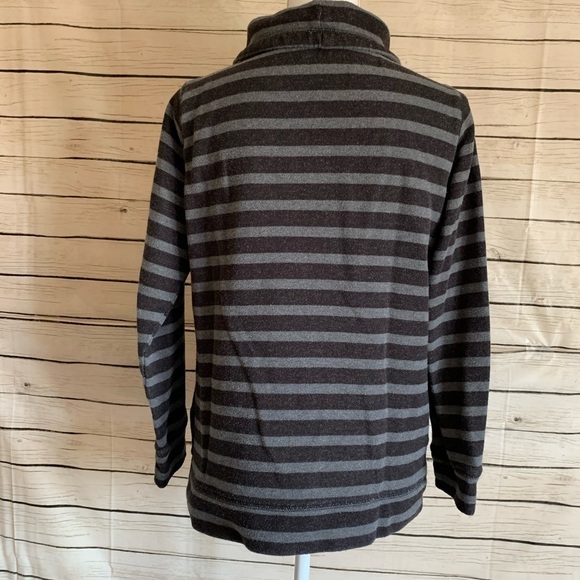 Made For Life Black & Gray Cowl Neck Sweatshirt - Picture 4 of 5